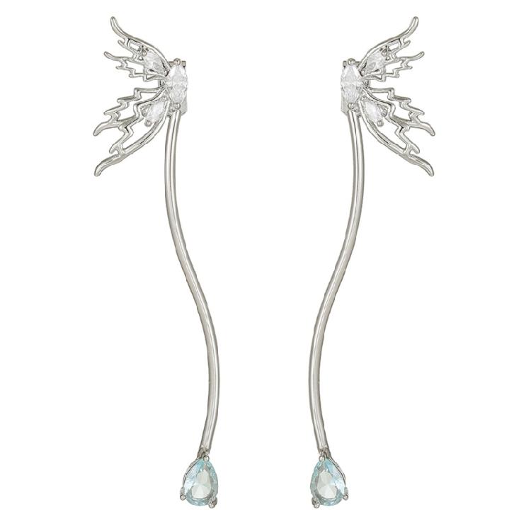 

Shimmering Butterfly Ear Hook Accessory For FreeClip 1 2 Headphones Fashionable Enhancement Adornment 1