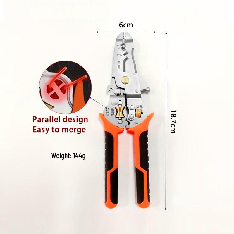 

10-in-1 Universal Heavy-Duty Wire Stripper & Cutter Pliers for Electrical Engineers