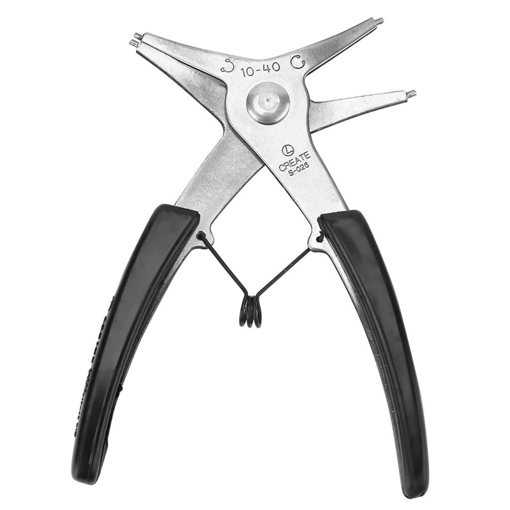 1pc Dual Purpose Circlip Pliers Removing Reassembling Tool for Internal and External Snap Ring