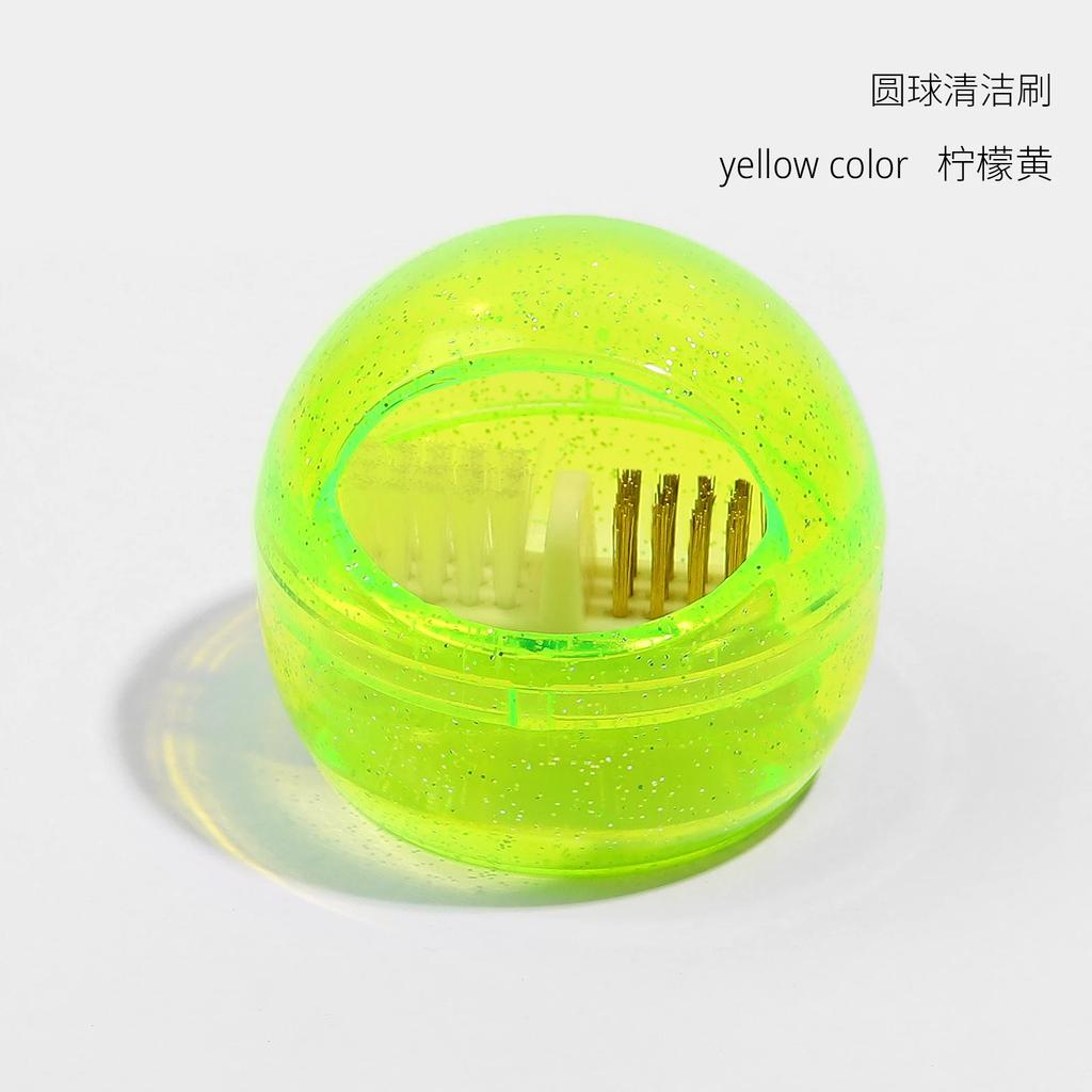 1Pc Soft and Hard Copper Wire Nail Drill Brush Cleaning Box Remove Powder Grinding Head Nail Art Drilling Bits Care Cleaner Tool