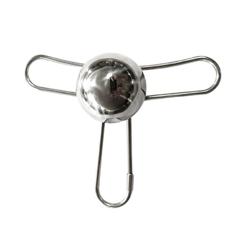 Iskulor i stål för svalkande uppfriskning Kylande iskula med hållare Puck med ställ Isbollar för smakrika klunkar