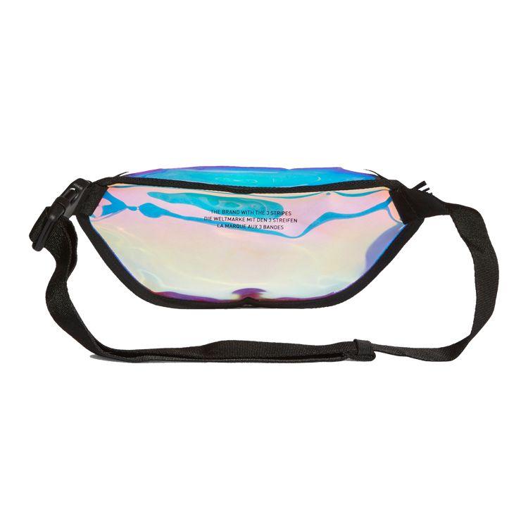 Adidas Originals Trefoil Small Logo Laser Polyurethane Shoulder Crossbody Bag Women Bags Multicolor FM3261