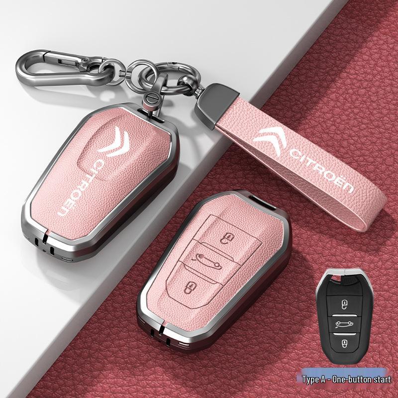 Car Key Cover & Buckle for Citroen C3XR, C4L, Tianyi, C5, C4 Sega, Elysee, C6 Models