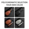 Car Key Case Cover For Changan Qiyuan A07 Q07 Original Cars Color Leather Key Case Cover Protector Shell Decoratives Accessories