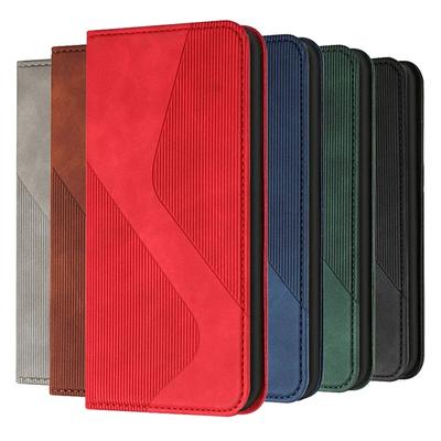 Magnetické kožené pouzdro knížkového typu pro Tecno Spark Go 2024 20 10 Pro 20C 10C 9T 9 SparkGO 2023 Coque Kryt Skládací Stojánek Peněženka Tašky