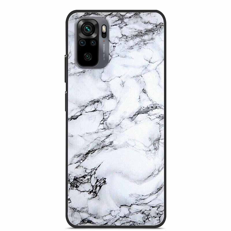 Dla Xiaomi Redmi Note 10S Case silikonowa tylna okładka etui na telefony dla Xiaomi Redmi Note10T 2021 miękki futerał uwaga 10S 10T 10 T S Coque