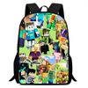 Minecraft Printed Backpack Children'S Elementary School Bag