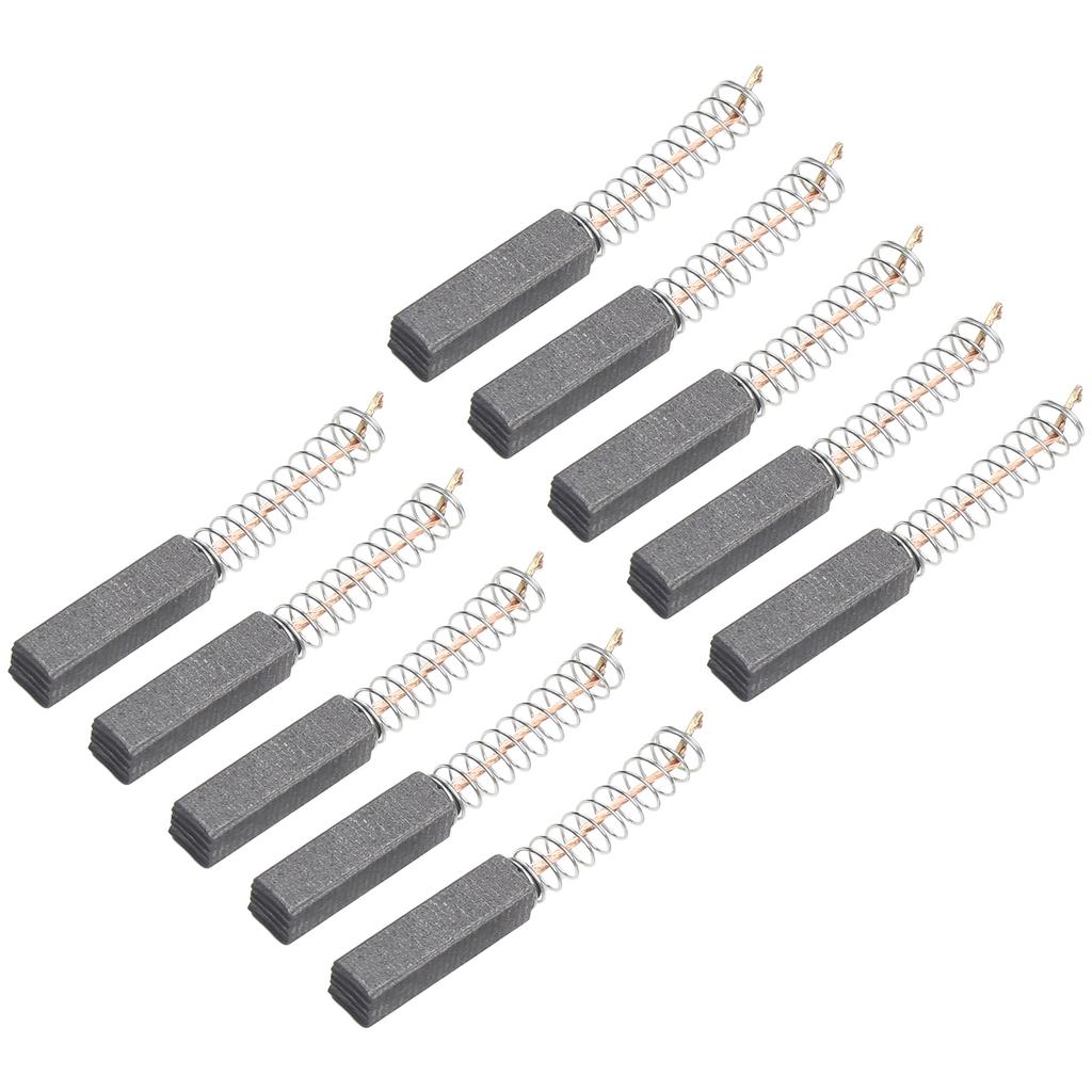 Spazzole di Carbone ad Alte Prestazioni per Motori Elettrici Confezione da 10 Dimensioni 20mm x 5mm x 5mm Componenti Essenziali per Utensili Elettrici