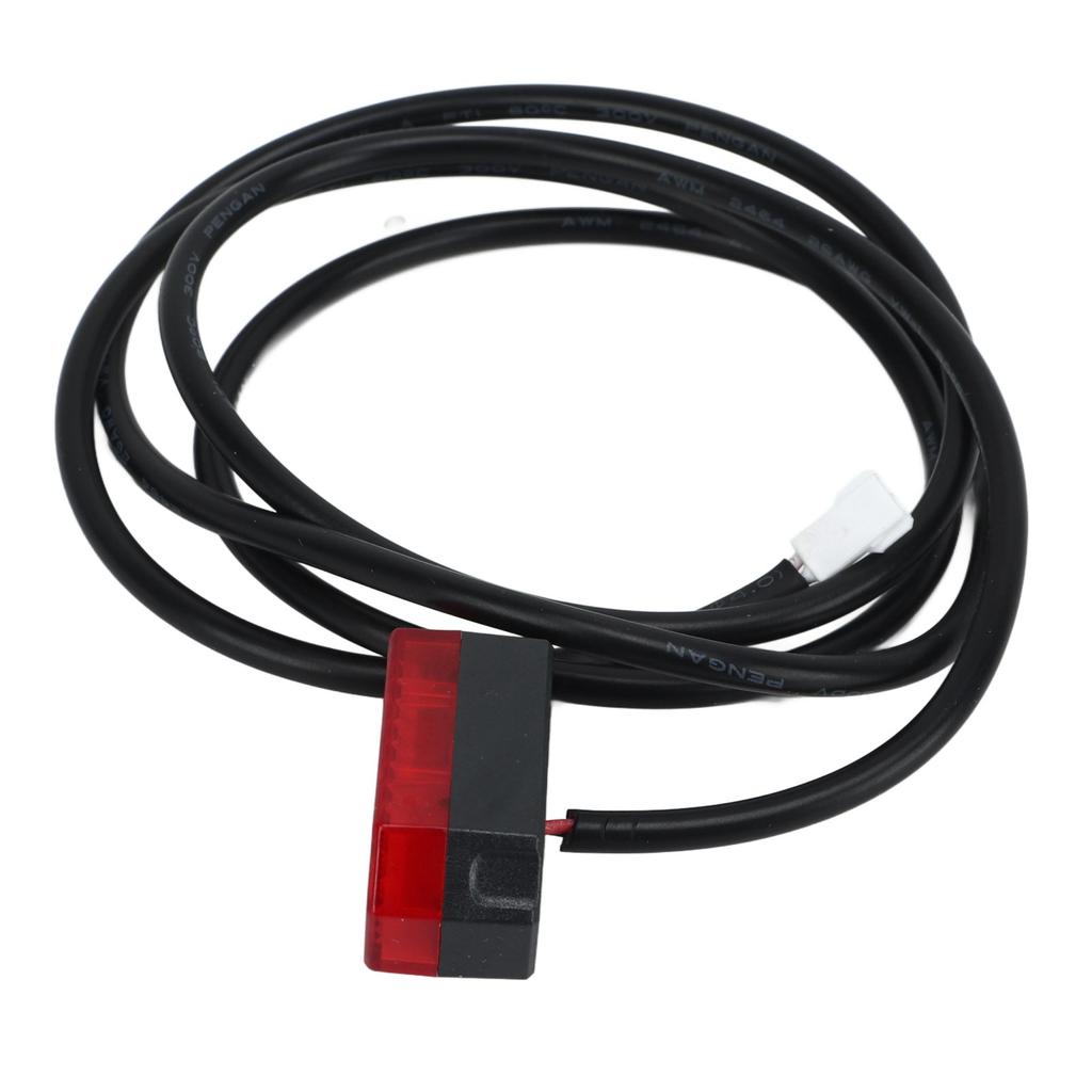 8.5in Rear Tail Light Polygon Stoplight Electric Bike Tail Lamp for 1:2 Model 4 Hole Electric Scooter