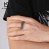 Vintage Stainless Steel Men's Rings Size 7-12 Boho Arrow Pattern Charm Finger Rings Cocktail Party Midi Rings Jewelry