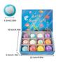 12*50g Bath Bomb Gift Set, Colorful Bubble Bath Bombs Aromatherapy Spa Set Easter Gift for Kids Boys Girls