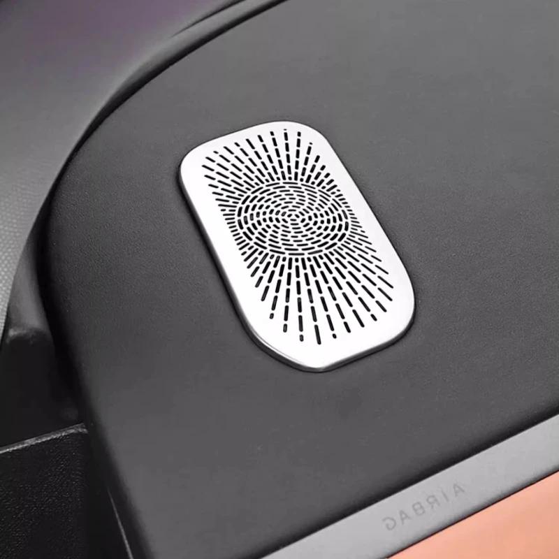 For LEAPMOTOR C10 Interior Metal Dust Plug Dashboard Out of Trend Frame Cover Protective Sticker Interior Decoration Accessories