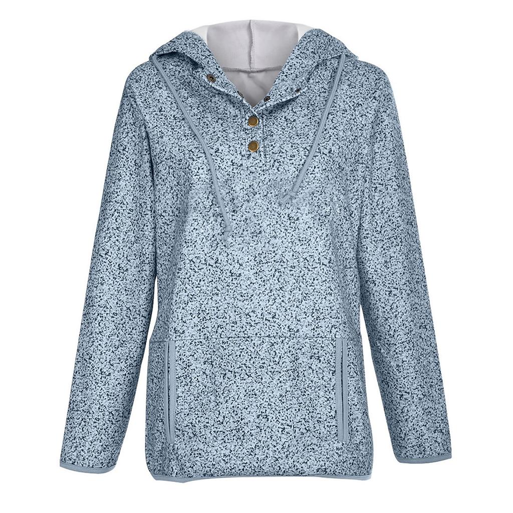 Women's Hoodie Sweatshirt Casual Pullover Tunic Top Long Sleeve Shirt