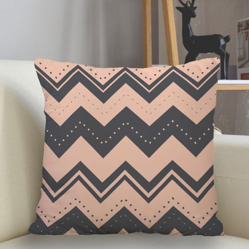 Home Decor Striped Colorful Pillowcase Bedroom Pillowcase Living Room Sofa Cushion Cover Pillowcase