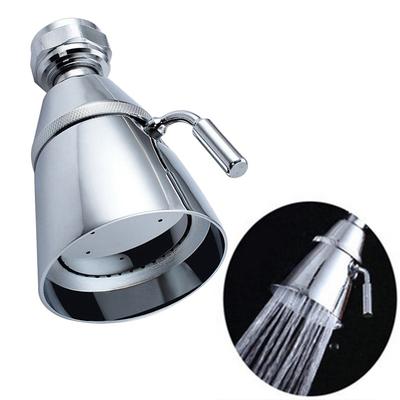 360 Degree Rotary Shower Heads Adjusted Silver Water Saver