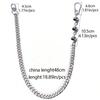 Accessories: Single-Layer Men's Skull Heavy Pants Chain, Personalized Skull Jeans Pants Chain