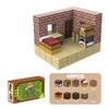 Vibrant Magnetic Building Blocks Set Minecraft Theme Diy Construction Toys