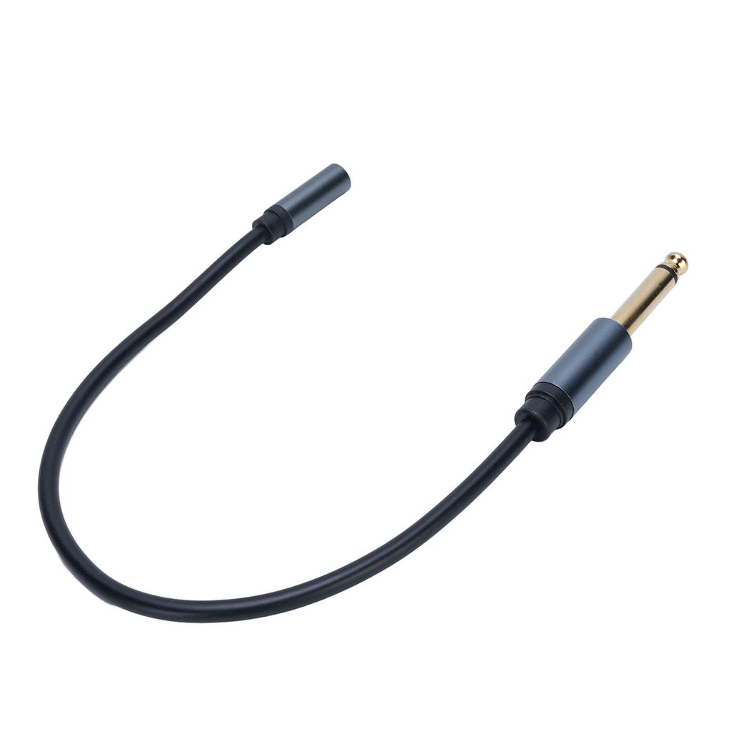 1 4 To 3.5mm Headphone Adapter Cable Mono 6.35mm Male To 1 8 Female Stereo Jack Sound Cable