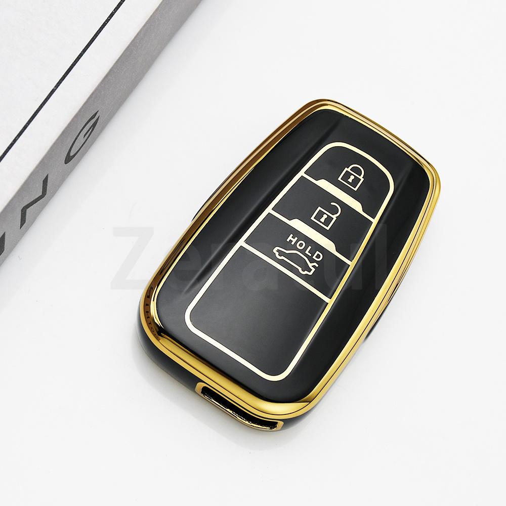 Tpu Car Remote Key Cover Case Holder Keyless Shell 3 Buttons For Toyota Prius Camry Corolla Rav4 Chr Prado