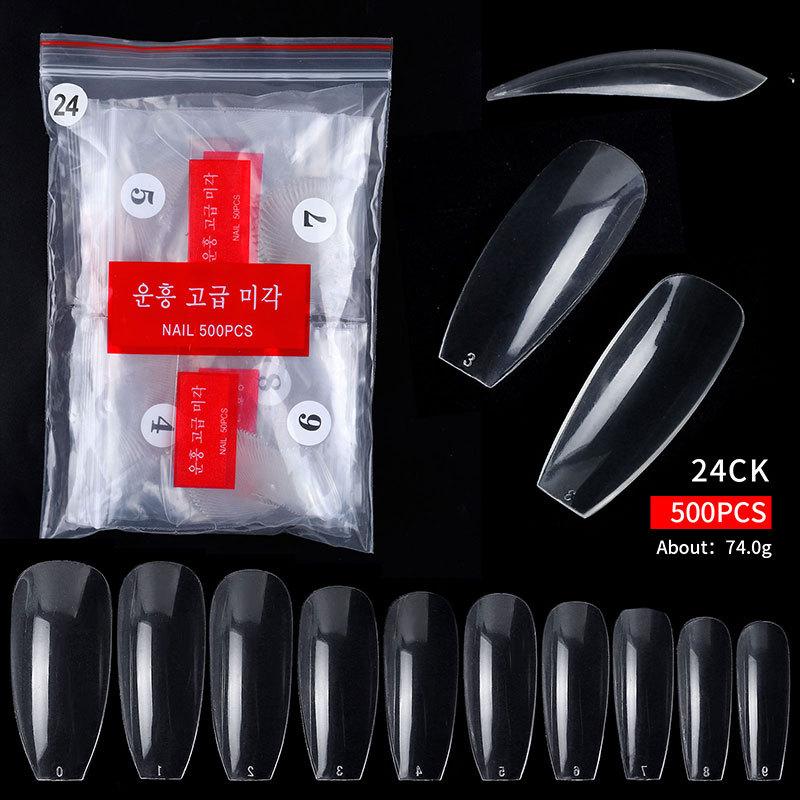 Nail Art French, Autocolant Complet și Autocolant Jumătate, Unghie Balerină, Unghie Țeavă de Apă, Vârf Picătură de Apă Piesă Unghie Pe Stoc