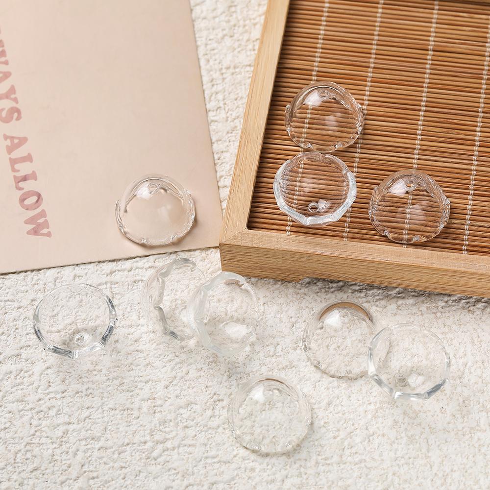 10pcs/lot Transparent Acrylic Jellyfish Wind Chimes Beads for Handmade DIY Decoration Phone Chain Jewelry Making Accessories