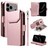 Luxus Magnetische Kartensteckplatz Geldbörse Flip Leder Handyhülle Für iPhone 17 Pro Max 16 Plus 15 14 13 12 Ständer Buch-Riemen Hülle