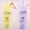 3 Shelf Hanging Storage Net Kids Toy Organizer Bag Bedroom Wall Door Closet