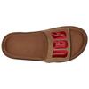Laton Slide Hausschuhe mit dicker Sohle Damen 1110110-CHE