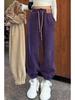 Korean Style Ladies Velvet Thickened Casual Sports Pants - Free Shipping