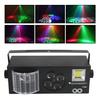 4In1 80W RGBW Pattern Strobe Lights LED DMX DJ Disco Party Stage Light+Remote