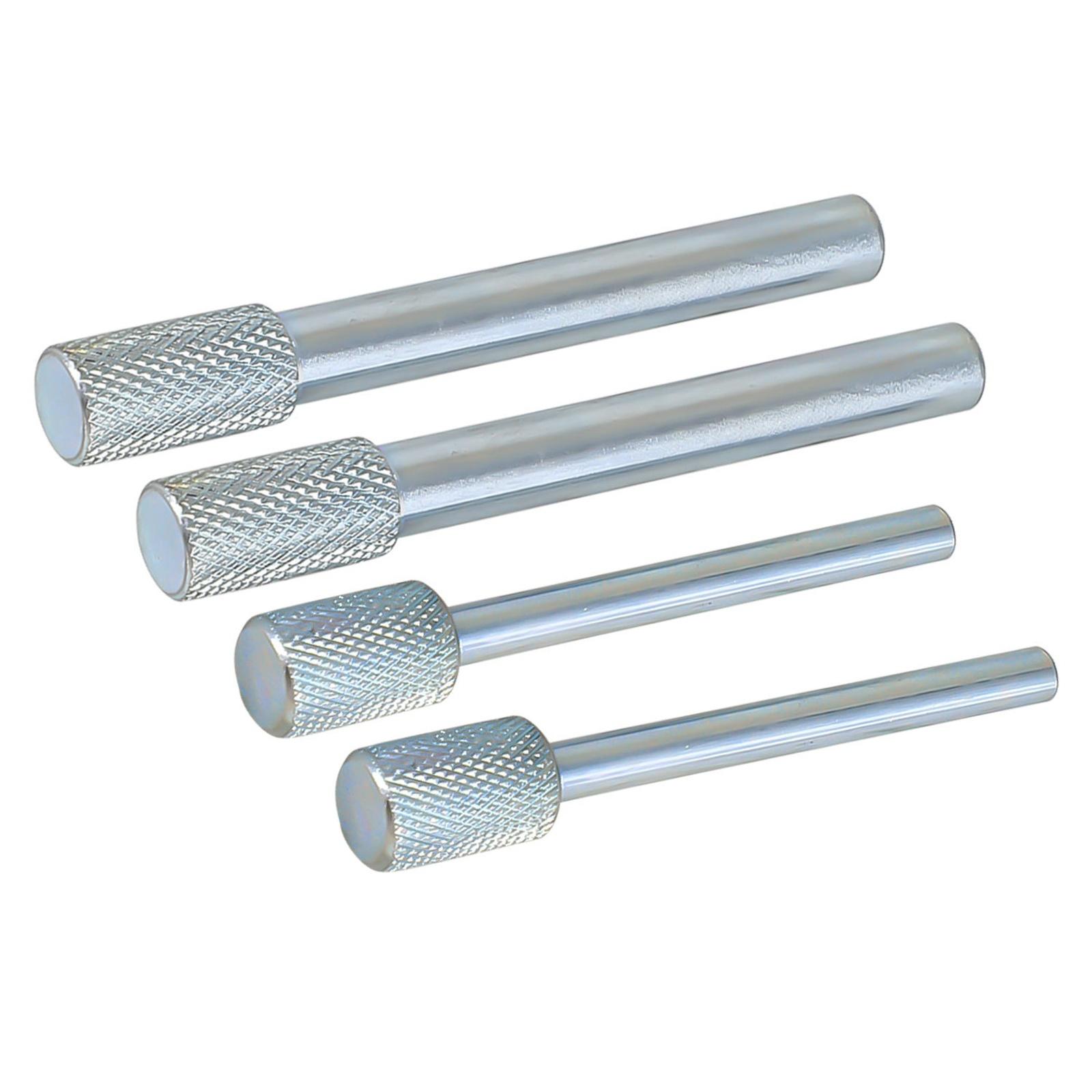 

4 шт. Набор инструментов для фиксации штифтов ГРМ двигателя для 1.4 и 1.6 HDI / TDCI PSA Peugeot / Citroen / / / Mazda / Suzuki One Size серебряный