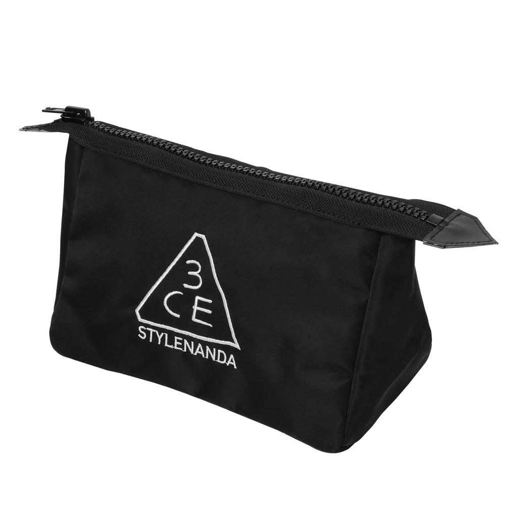 3CE Makeup Cosmetic Mini Travel Pouch Pouch, Black, Pouch, Pouch, Pouch,