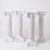 4 Pieces Hollow Roman Pillar Ornate Wedding Column Classic for Event Decorators