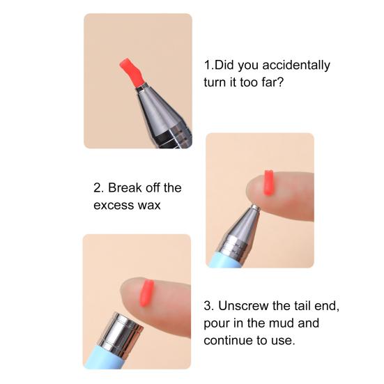 Yousheng Automatic Refillable Wax Pen DIY Craft Rhinestone Painting Manicure Pen Rhinestones Art Precise Placement