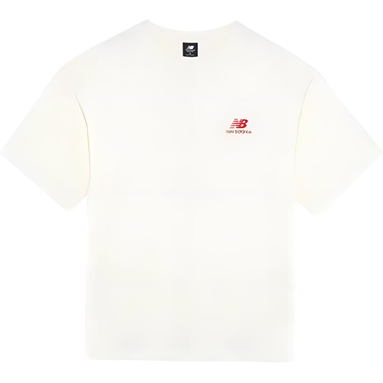 New Balance SS22 T Shirt Men s Ivory White AMT22392-IV XL