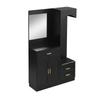 Modern, Compact Hallway Wardrobe, Coat Cabinet and Shoe Cabinet Combination, Entrance Cabinet, Multifunctional Storage Shelf with Mirror