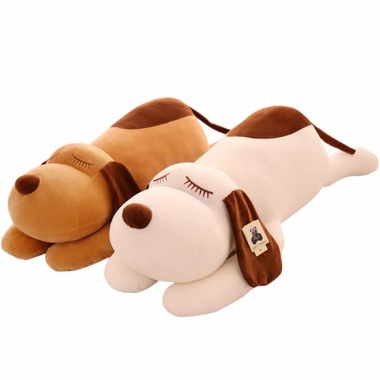 Kids Cute Lying Dog Elegent Style Stuffed Doll Soft Plush Toy Party Home Sofa Gifts Car For Household Decoration