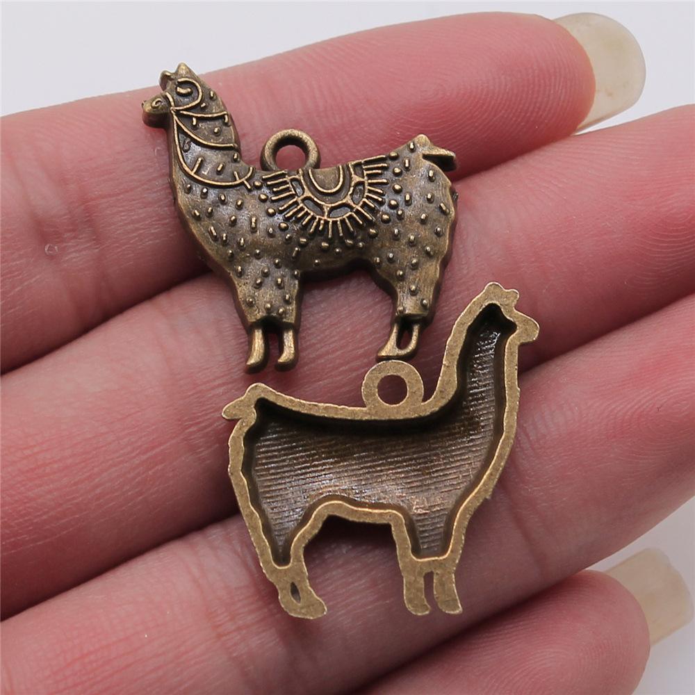 20pcs Australia Series Charms Koala Bear Kangaroo Alpaca Sheep Charms For Bracelet Making Keychain Making Necklace Making