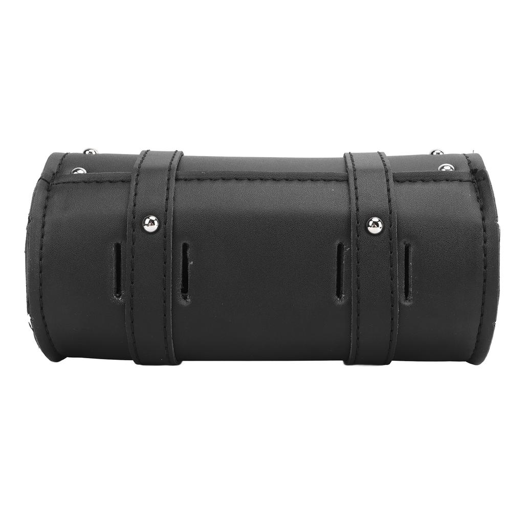 1Pcs Motorcycle Tool Bag Black 2 Strap Buckle Closure Tool Waterproof Wear Resistant Multifunctional for Motorbike