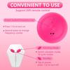 Female Vibrator with 10 Vibration Modes for Breast Stimulation Massage Adult Sex Toys Nipple Breast Vibrator