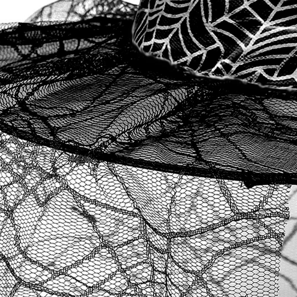 Halloween Hut Party Tanz Hexe Netz Dekorative Requisiten Spitzige Ecke Zauberer Hexenhut