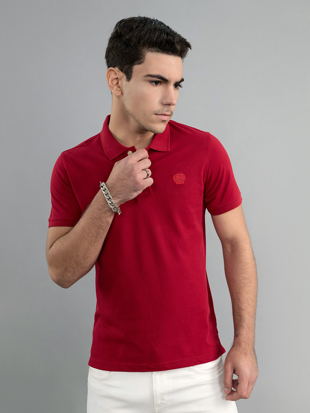 Monte Carlo Men Regular Fit Red Tshirt XL красный