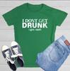 I Dont Get Drunk I Get Irish Sarcastic Novelty Graphics Funny Womens T-Shirt