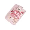 Laminated Concealed Mini Card Wallet Pull-out Type ID Card Holder 5 Card Pockets PU Leather Business Card Case