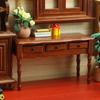 Simulation Miniature Desk With Functional Drawer Doll House Furniture With Fine Carving Detail For 1:12 Scene Display