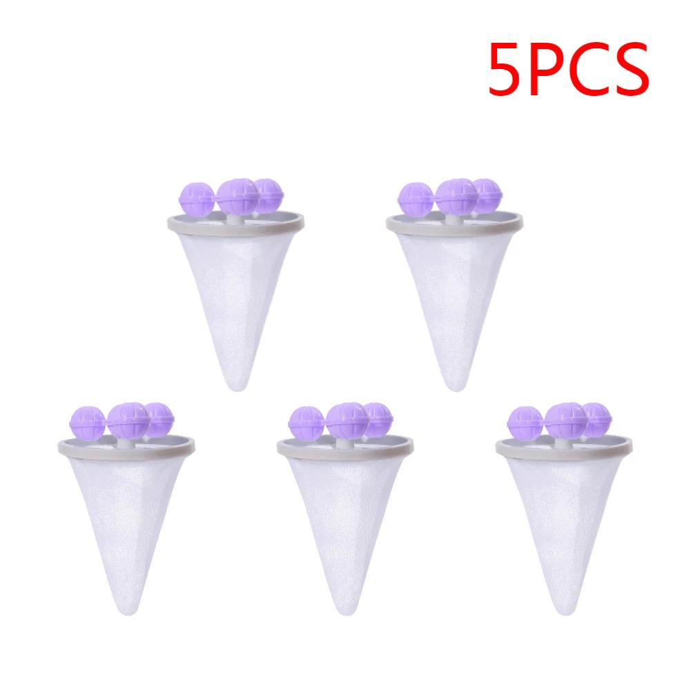 Laundry Ball Mesh Filter Bag Washing Machine Hair Removal Device Floating Pet Fur Catcher Laundry Hair Removal Cleaning Mesh Bag