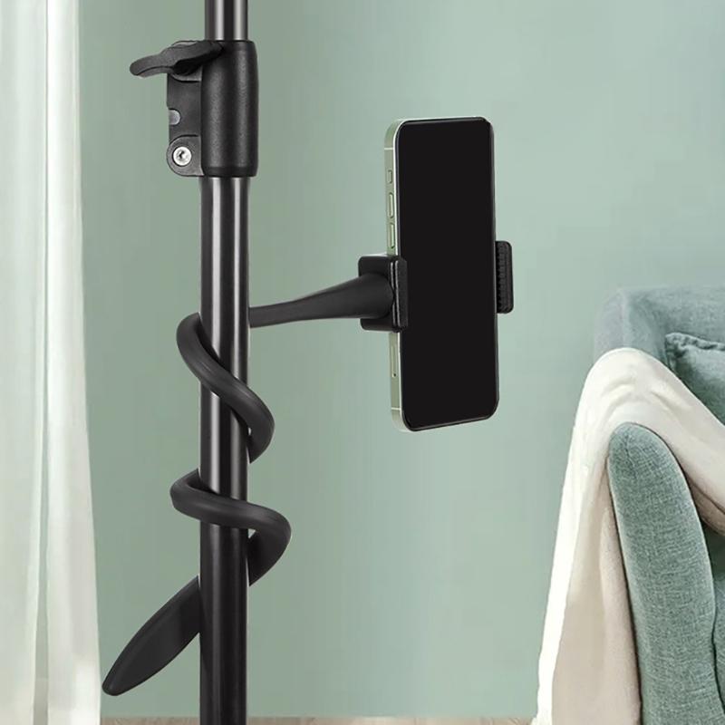 Multi Functional Phone Mount with Twistable Joint Adjustable Phone Stand Universal 1/4 for Phones DSLRs & Action Cameras