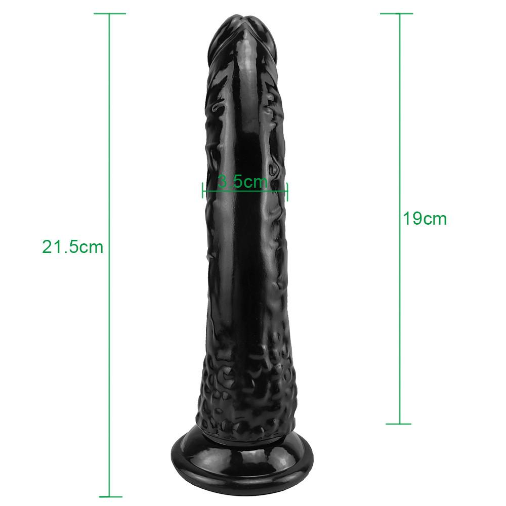 5 Size Soft Dildo MoDi Black Realistic Fake Dick Penis Butt Plug Sex Toys for Woman Men Vagina Anal Massage