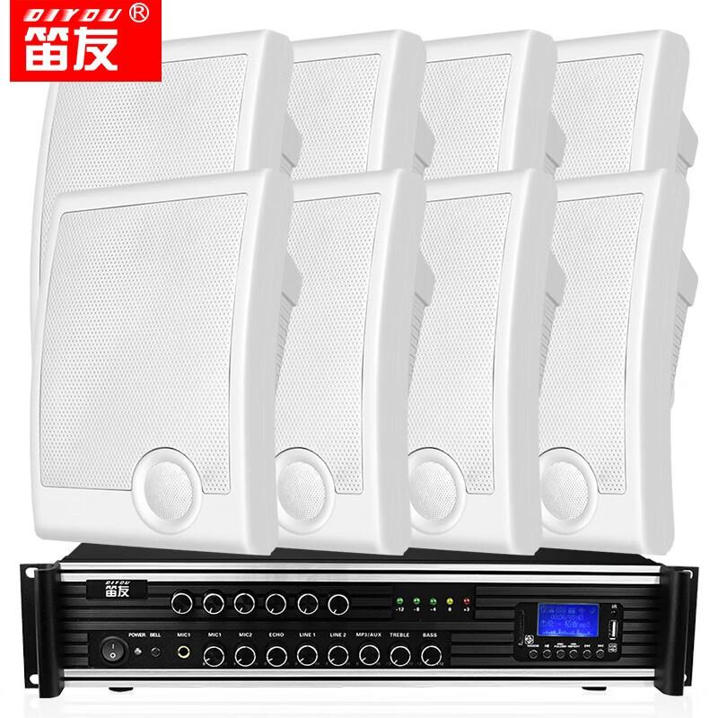 Indoor Wall-Mounted PA Speaker System CN Plug (adapter Included) (CN Version)