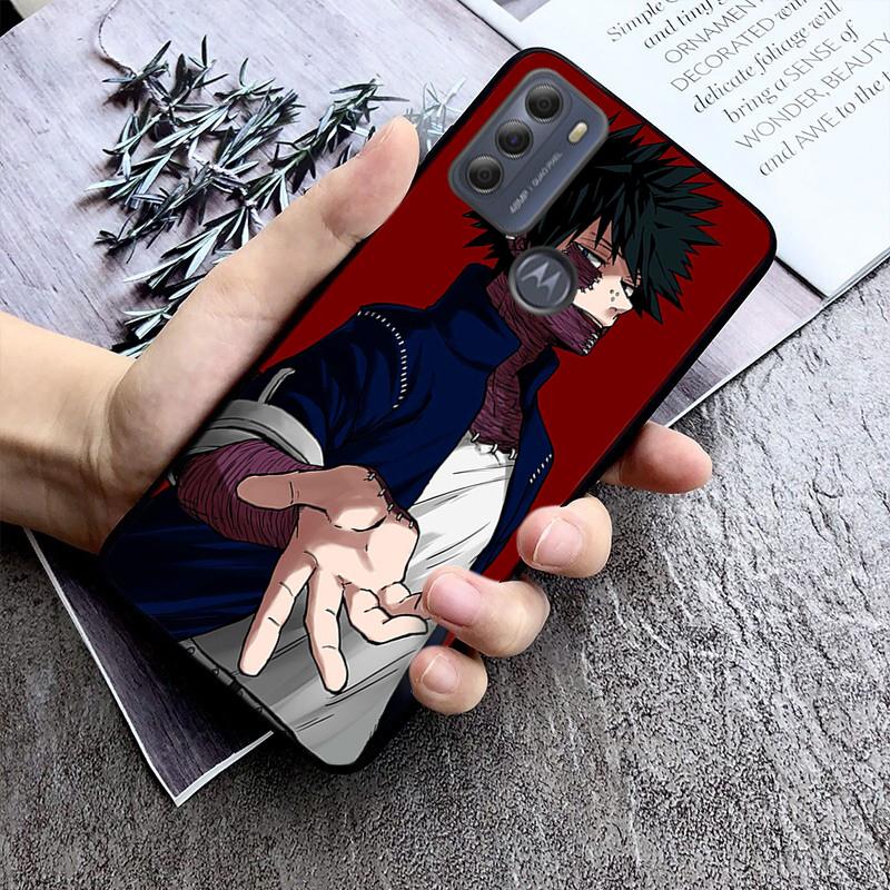 My Hero Academia Phone Case for Motorola Moto E32 E20 E40 G22 G52 G20 G30 G100 G60 G50 G10 GPure GStylus G9 One Action Macro